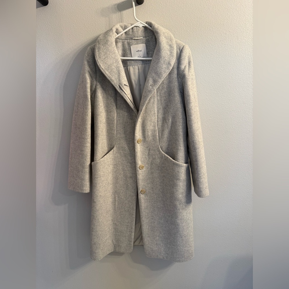 The Cocoon Long Coat - Wool Cashmere